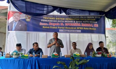 Dorong Peningkatan Layanan Kesehatan, Iswanda Ramli Gelar Sosperda di Jalan Antariksa Gang Keluarga