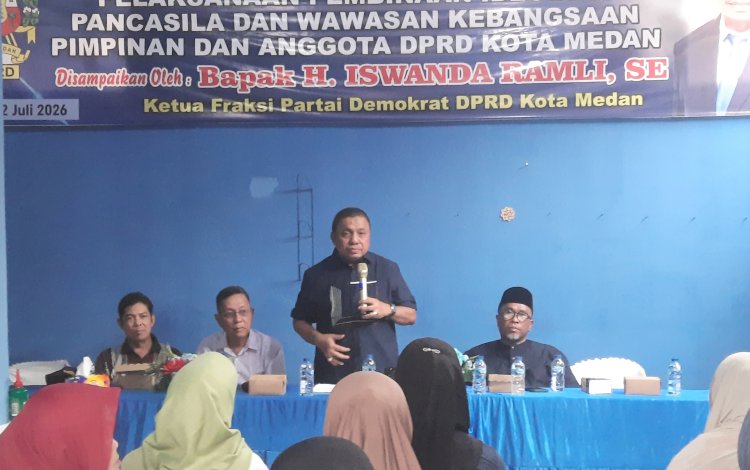 Iswanda Ramli Gelar Sosialisasi Ideologi Pancasila dan Wawasan Kebangsaan di Jl. Garuda Gg. Langgar